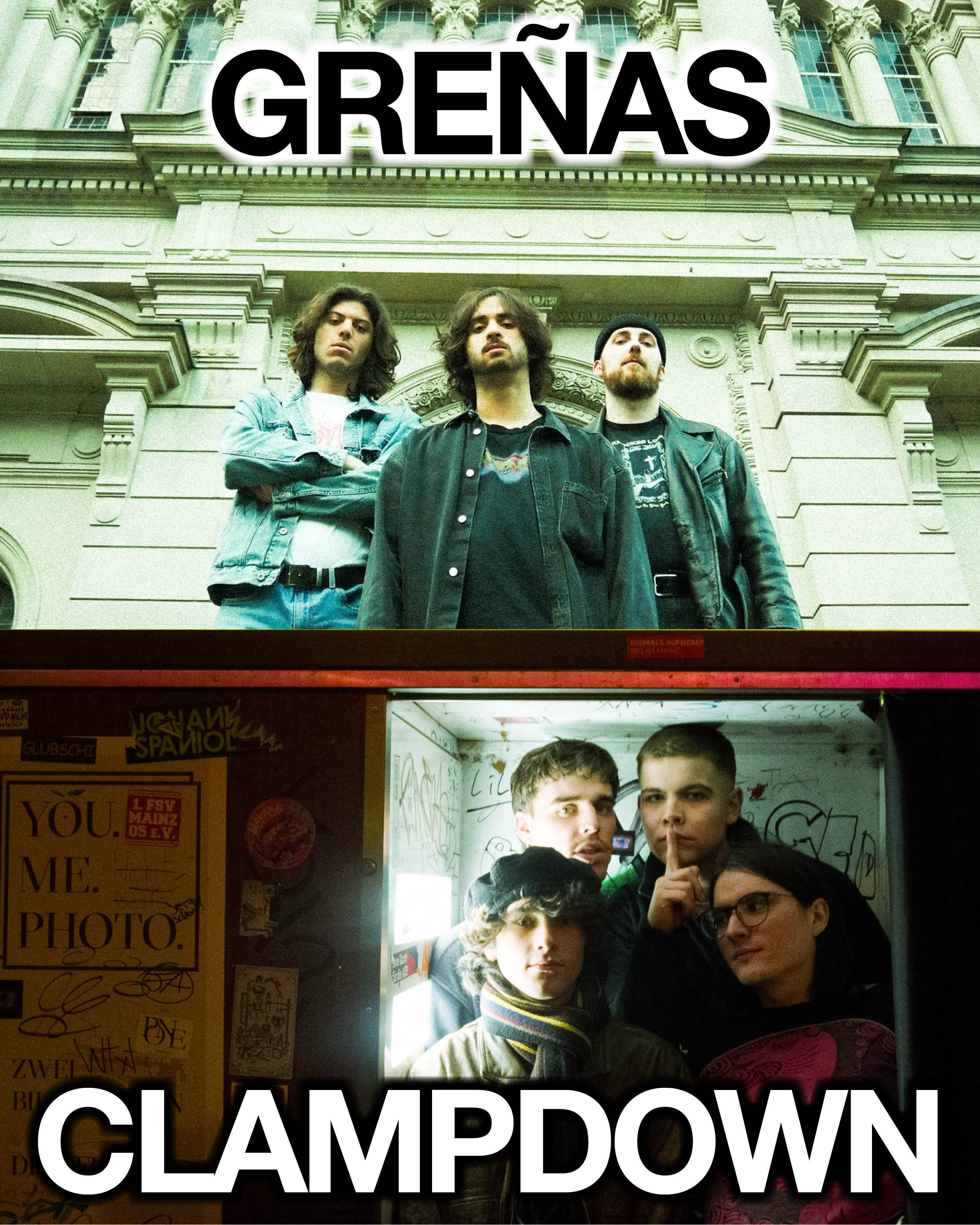 Veranstaltungsbild für GREÑAS & Clampdown