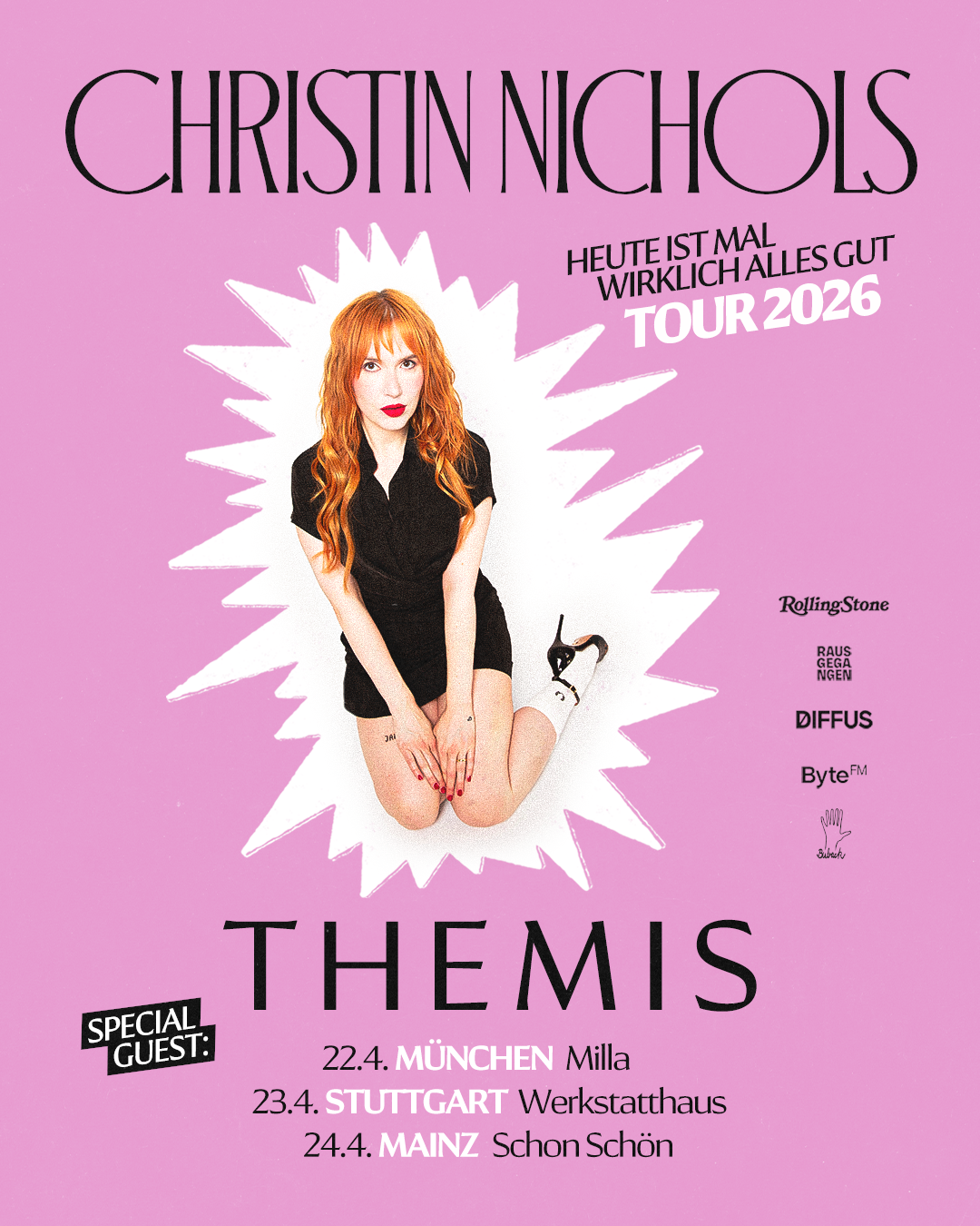 Veranstaltungsbild für CHRISTIN NICHOLS | „Heute ist mal wirklich alles gut“-Tour 2026