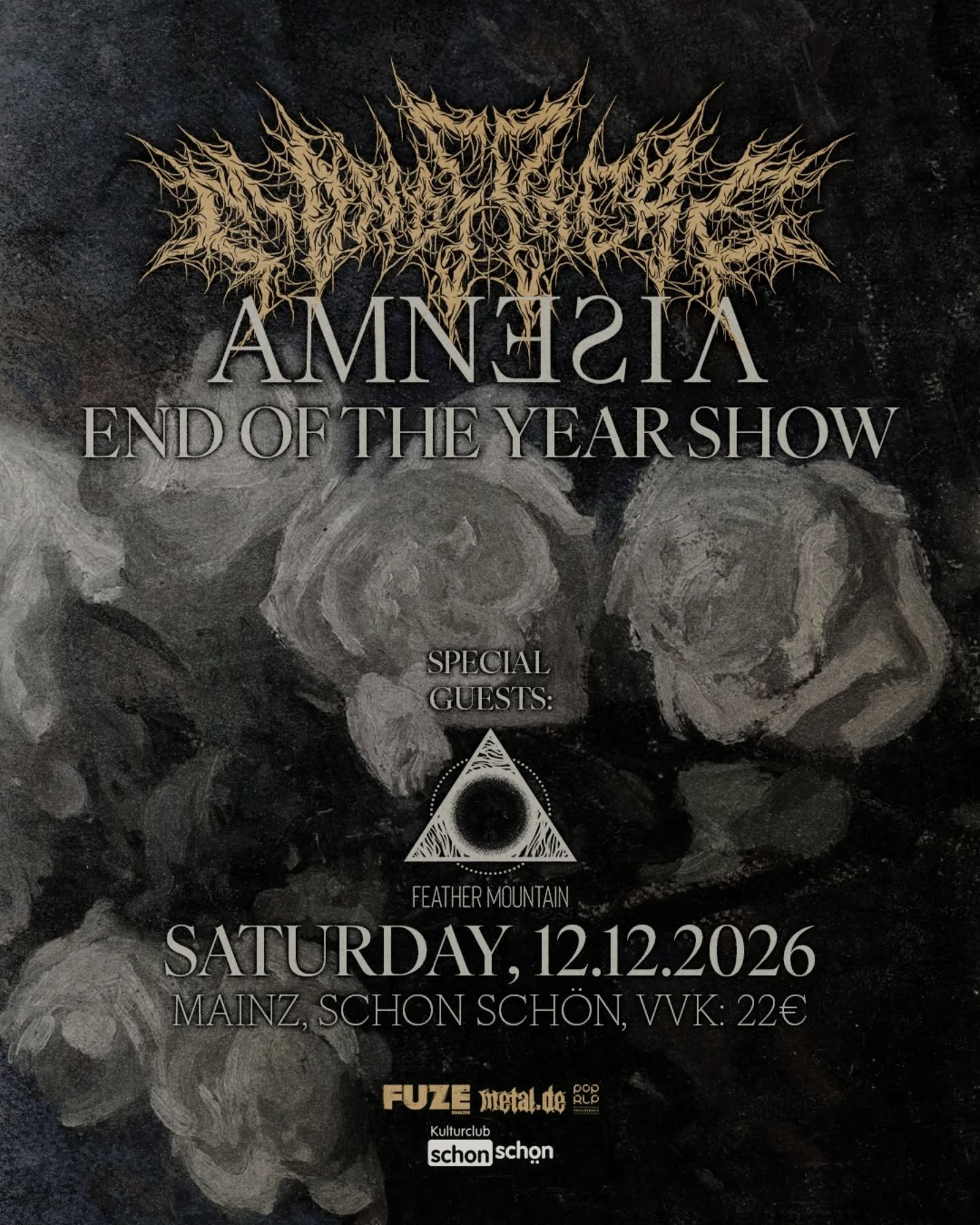 Veranstaltungsbild für MONOSPHERE - End Of The Year Show | Special Guest: Feather Mountain