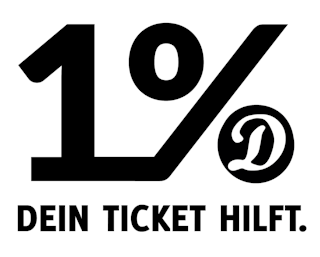 1% Ticketspende